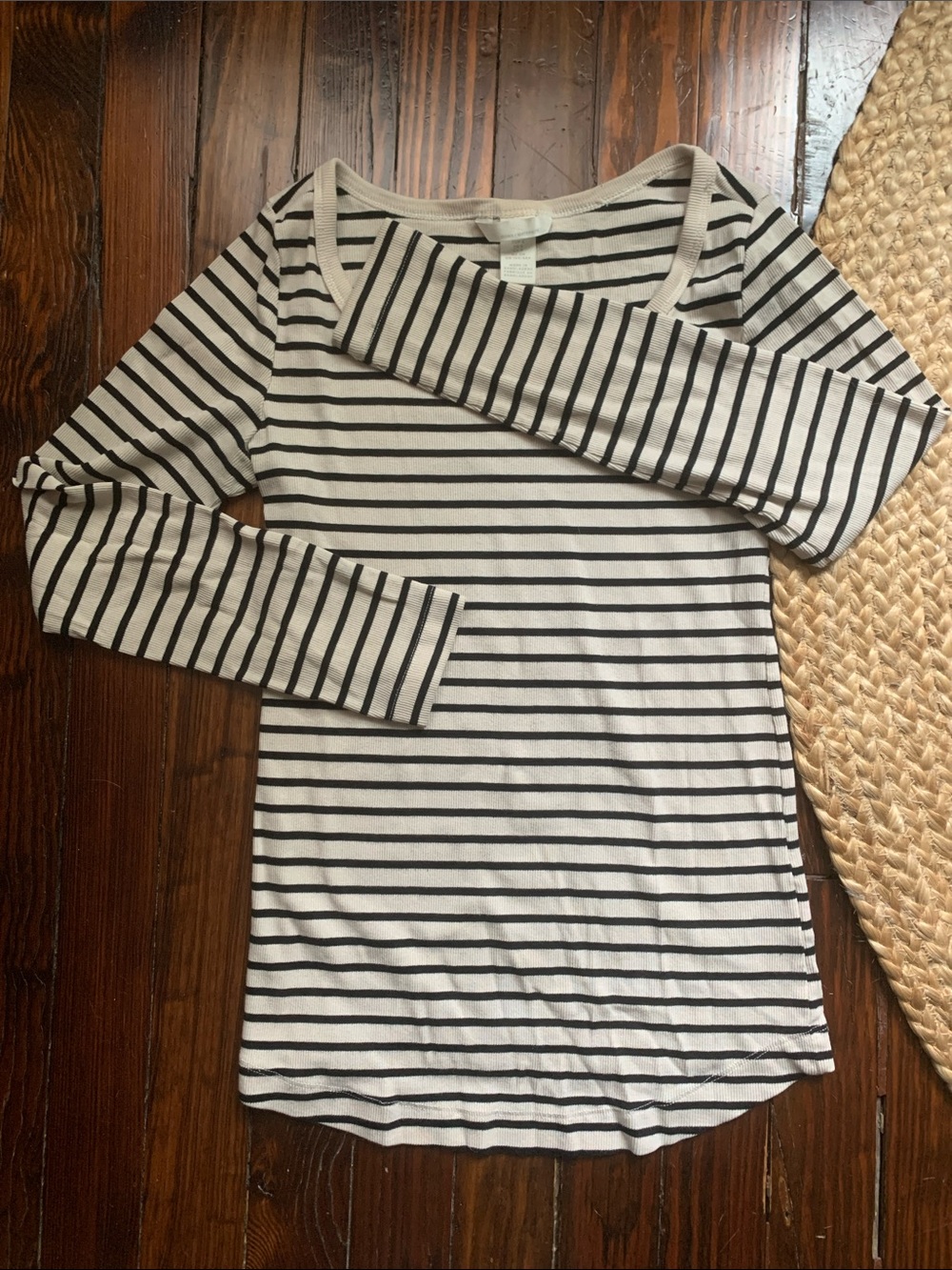 H&M Mama Maternity Striped Shirt Small Postpartum